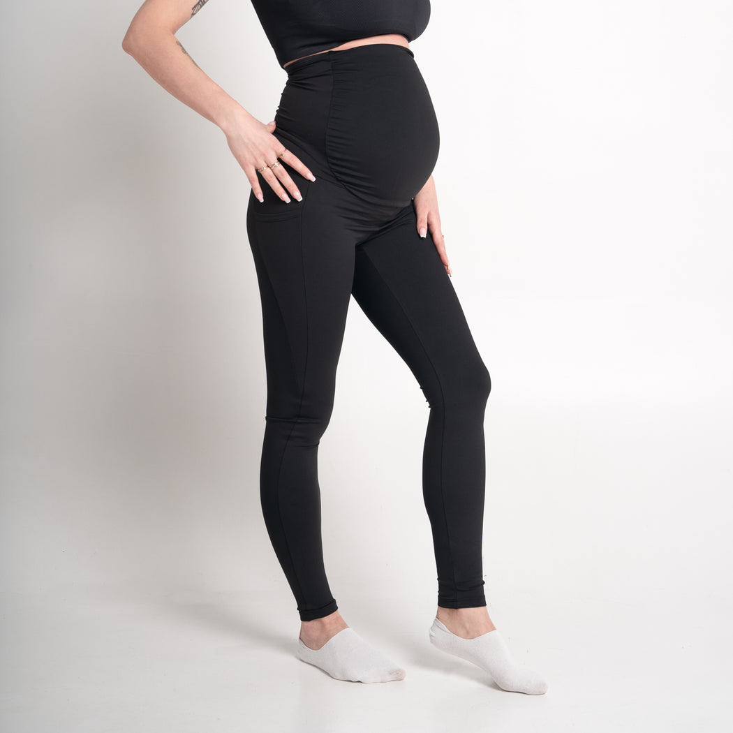Maternity Support 7/8 Leggings - with Pockets – Bao Bei Body