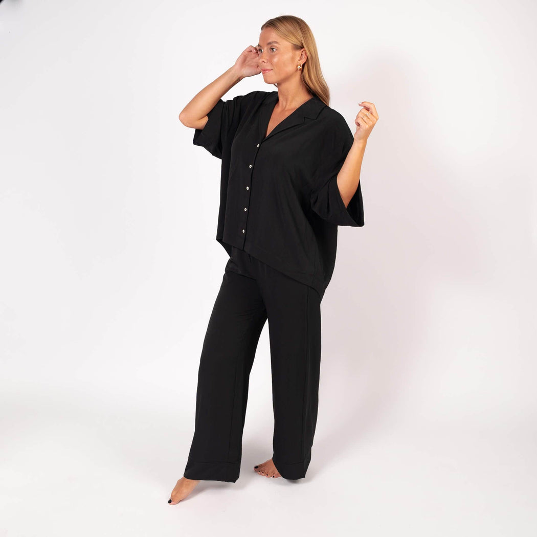 Black Lounge Pant  Buy Pajama Sets for women at BARA Sportswear– BARA  Sportswear