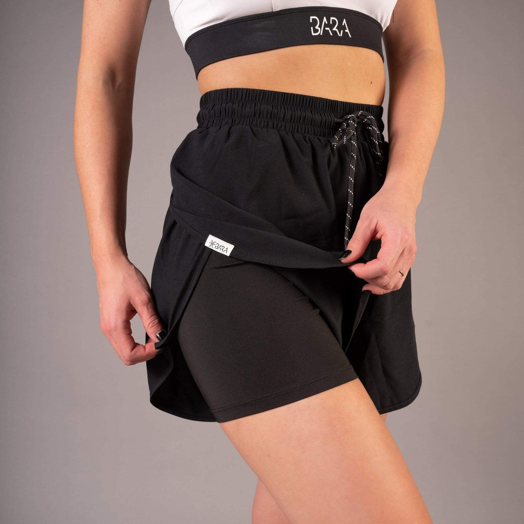 Black Women Workout Shorts Yoga Wear at Rs 350/piece in New Delhi