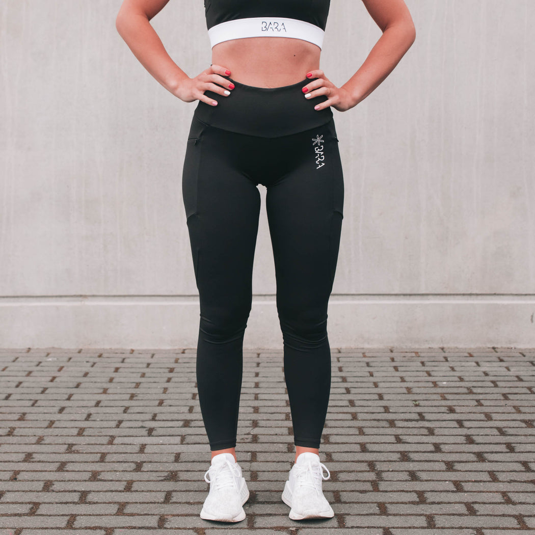 High Waist Compression Tights  Non-See-Through & 100% Squat Proof– BARA  Sportswear
