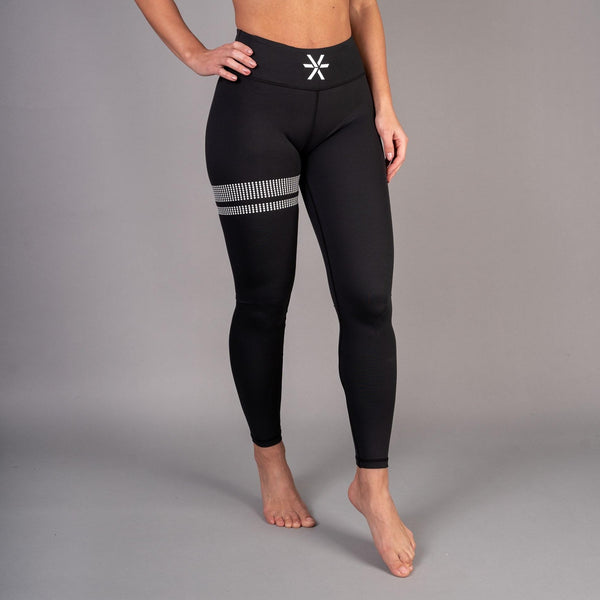 Black compression leggings for woman from Bara Sportswear