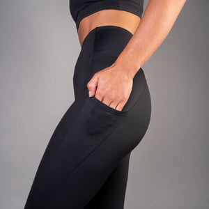 Womens Lightweight Jogger Capri Pants Quick Dry Workout Running Capris Sun  Protection UPF 50 Zipper Pockets Black  Amazonin Clothing  Accessories