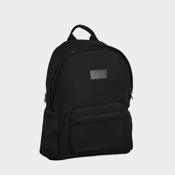 Gym bag practical pockets with zipper in black from Bara Sportswear