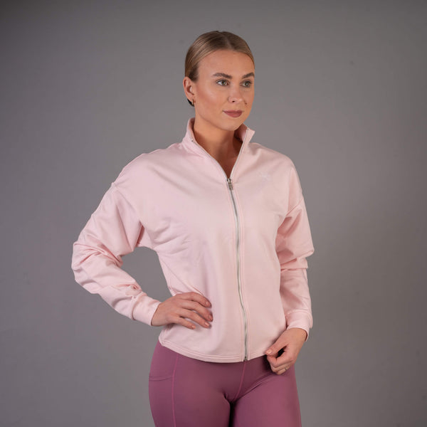 Light pink full zip sports jacket from BARA Sportswear