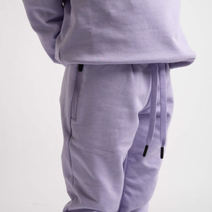 Unixes Sweatpants Set Girls Hoodie Pants Purple Cotton Joggers